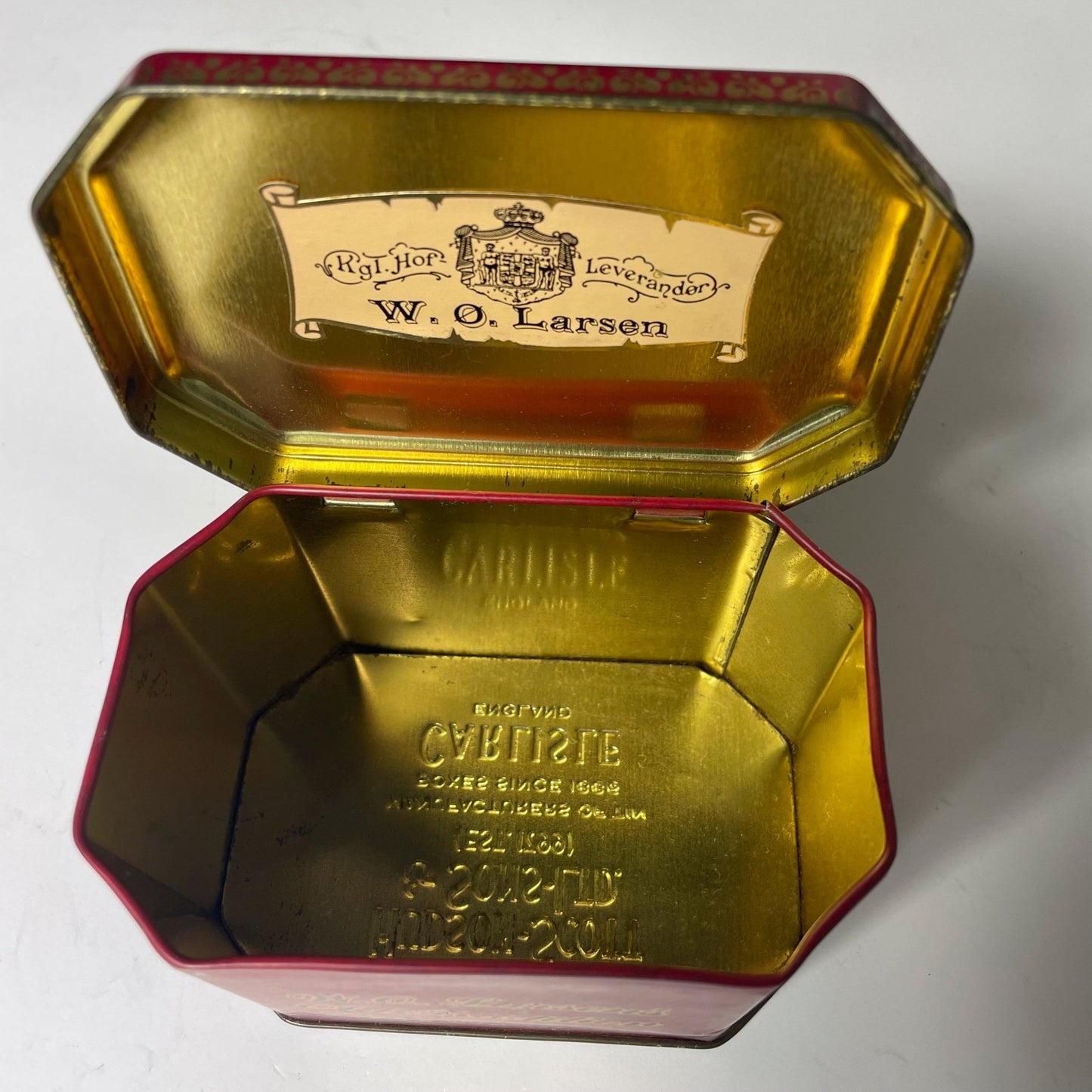 VINTAGE TOBAKSDÅSE - Frk. Rose