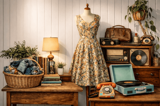 Vintage, retro eller secondhand - hvad er forskellen? - Mission Afrika Genbrug