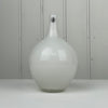 Hvid vase i opalglas, “Salong”, Johanna Jelinek
