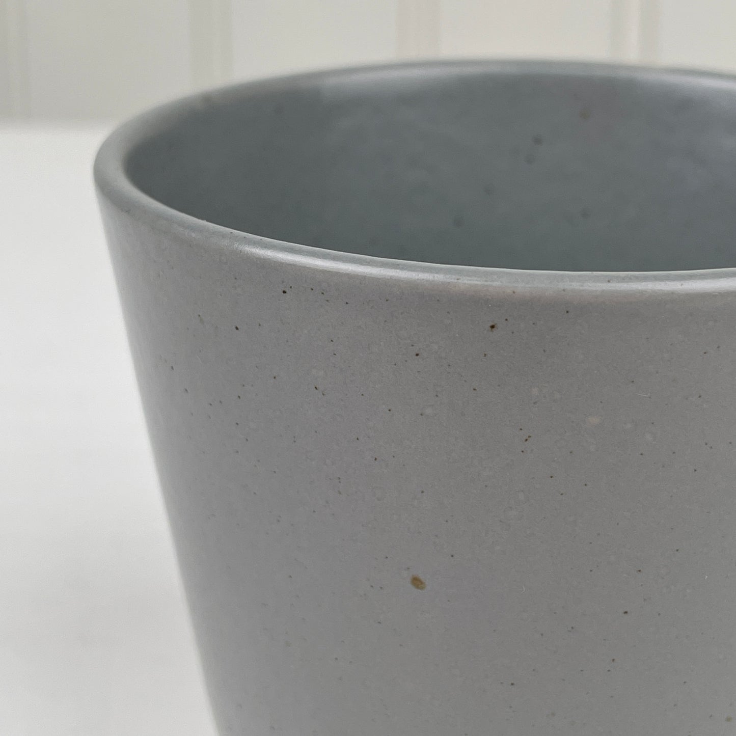 Keramik kop, grå, Knabstrup