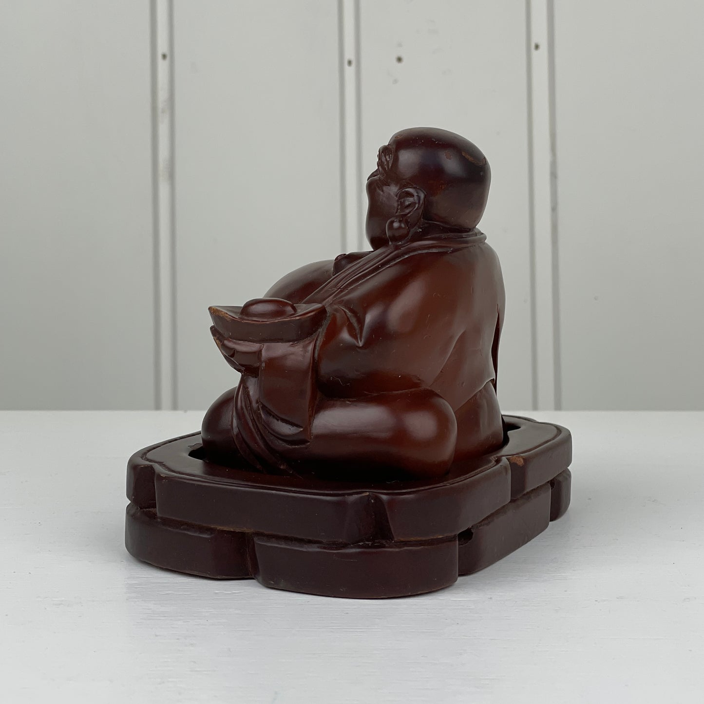 Træfigur, Happy Buddha