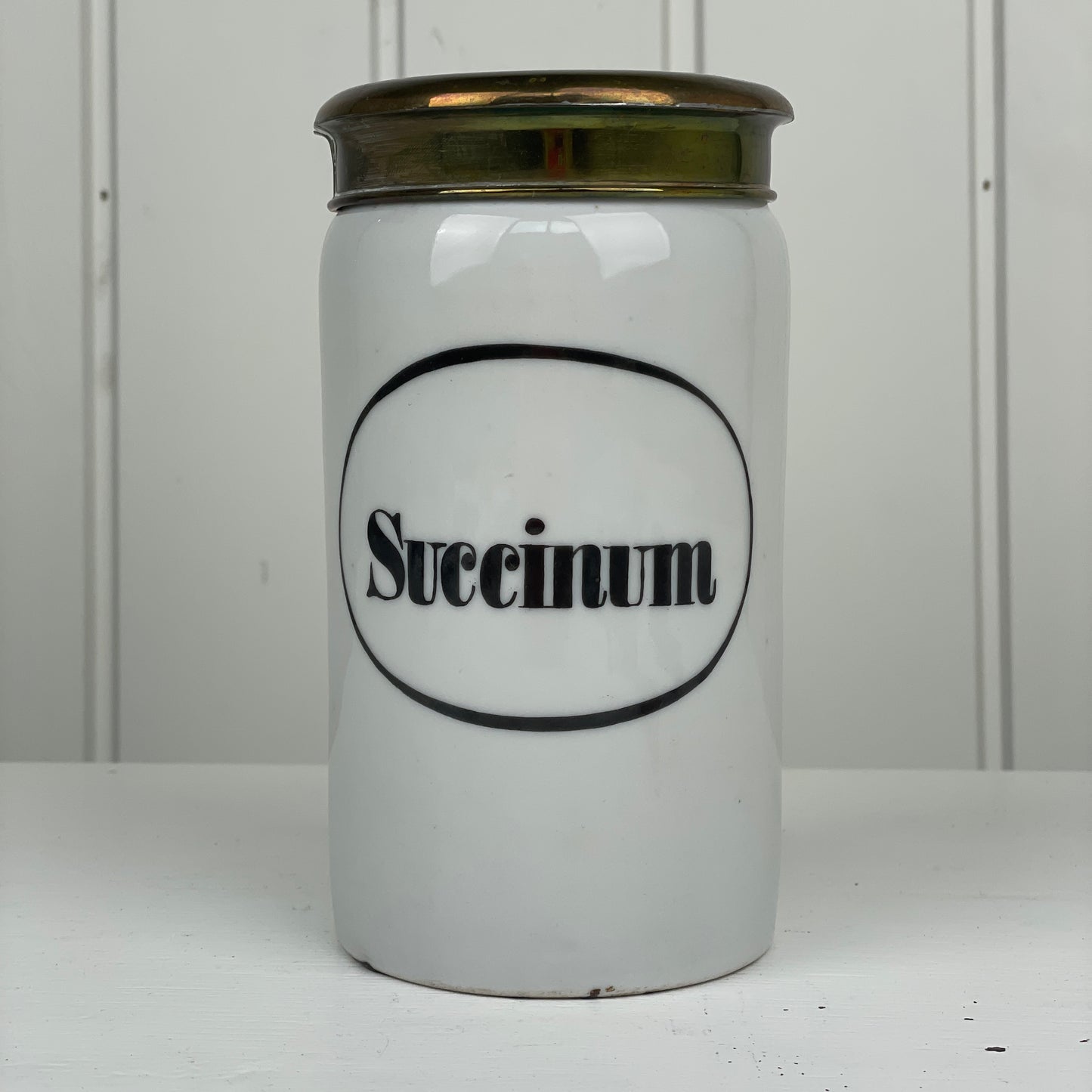 Royal Copenhagen succinum apoteker krukke