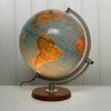 Vintage globus med lys, Scan-Globe A/S