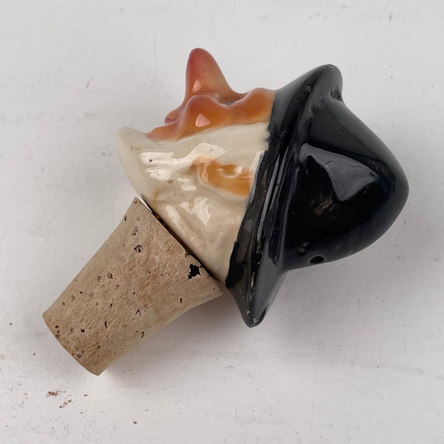 4 stk. Skænkepropper, porcelæn