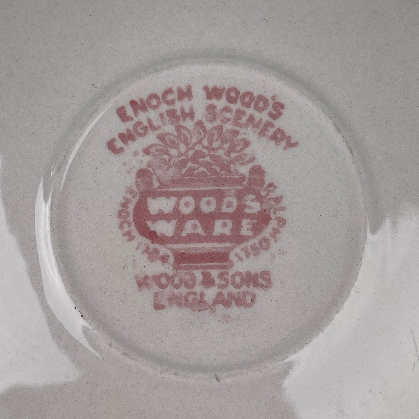 Tekop m. underkop, Engelsk fajance