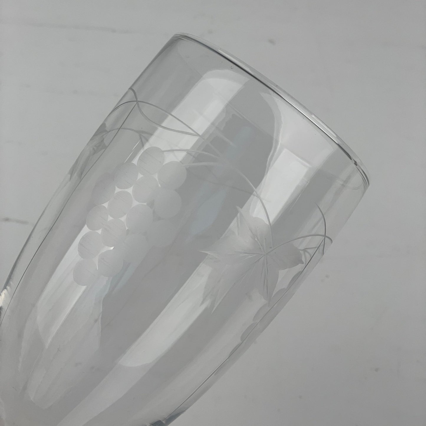4 stk. Vintage champagneglas - Mission Afrika Genbrug