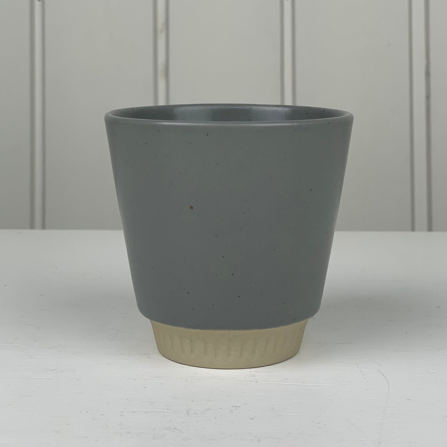 Keramik kop, grå, Knabstrup