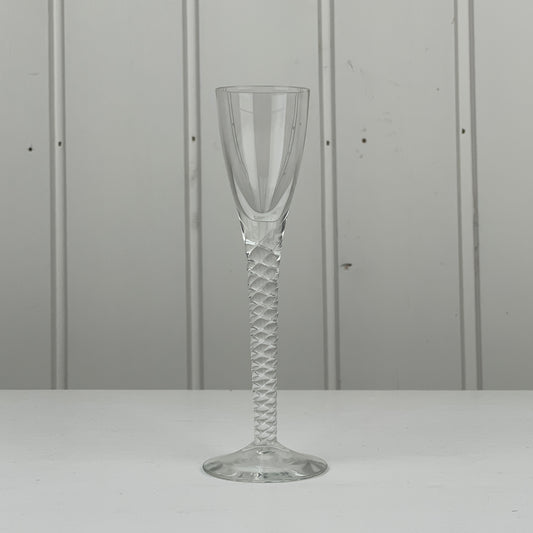 Amager Twist snapseglas, Holmegaard
