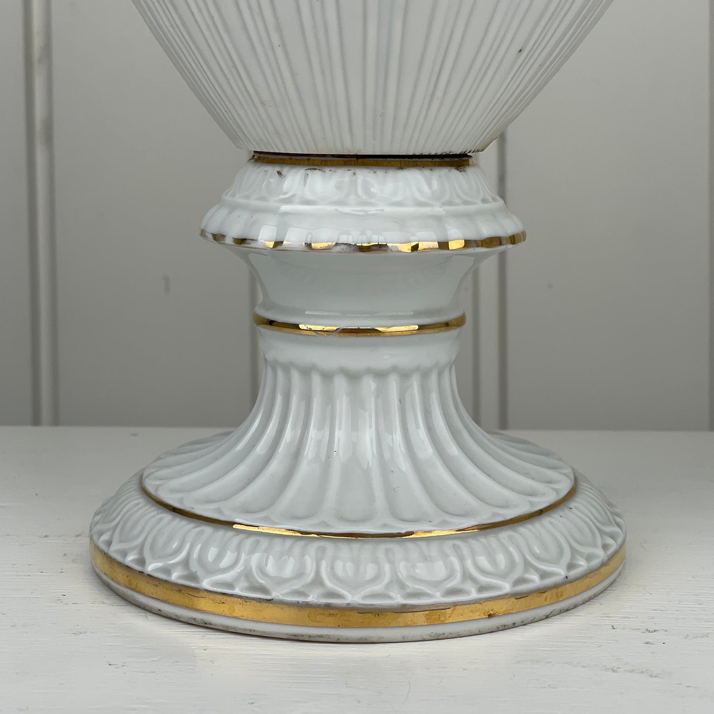 Stor antik håndmalet vase
