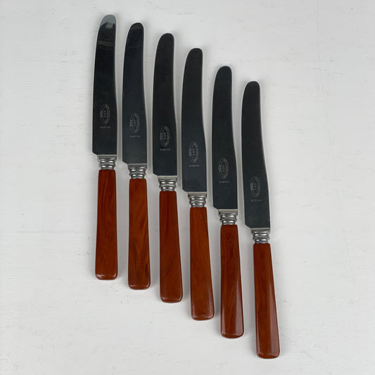 6 Middagsknive, AKE, Paris - Mission Afrika Genbrug