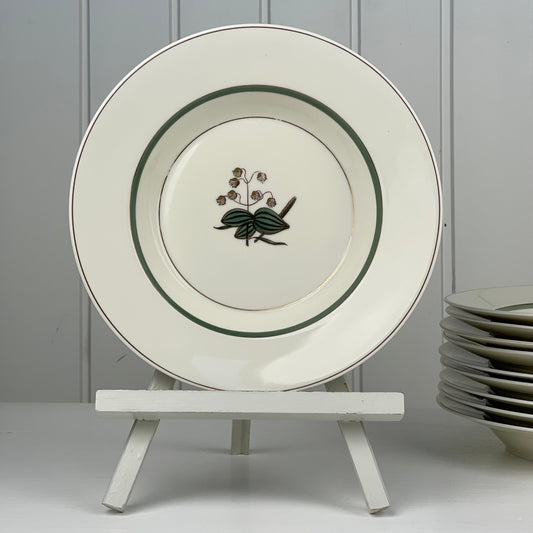 Dyb tallerken, “Hjertegræs”, Royal Copenhagen