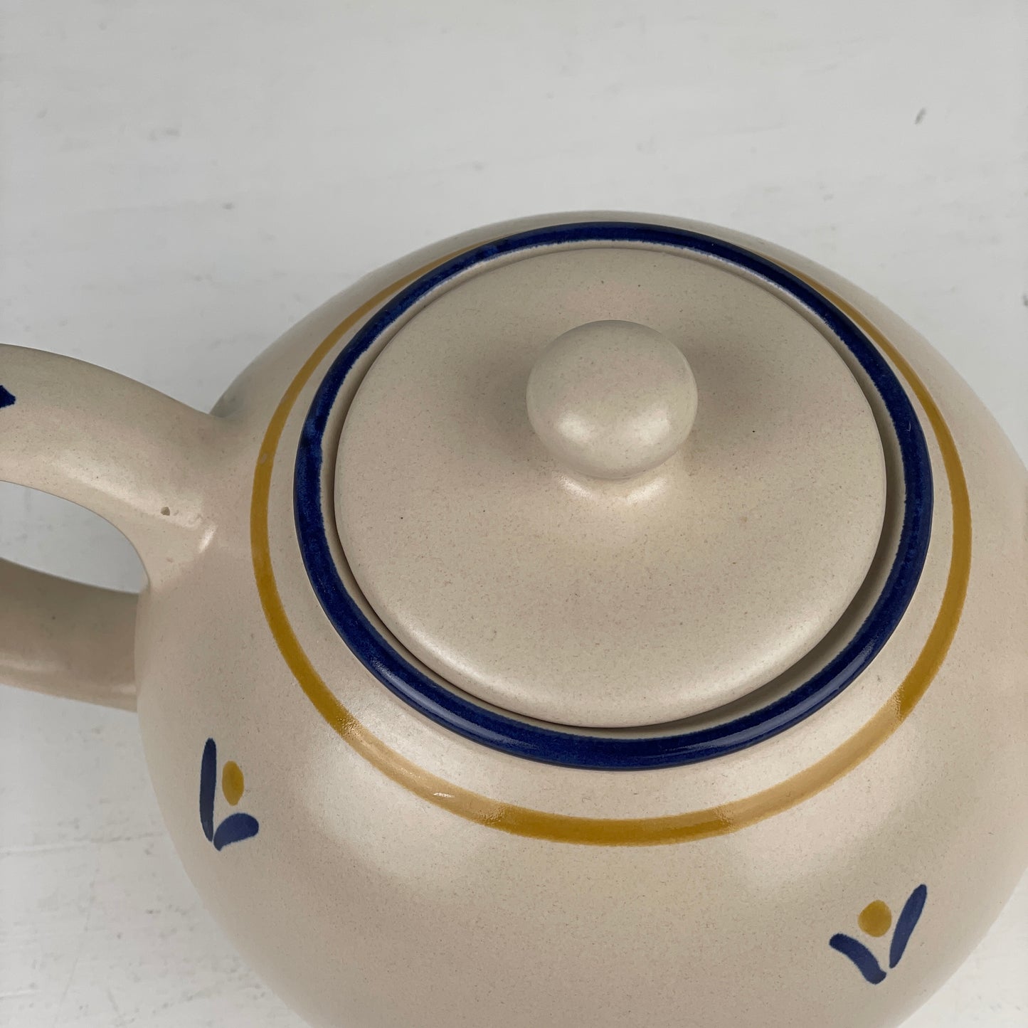 Vintage håndmalet keramik kande