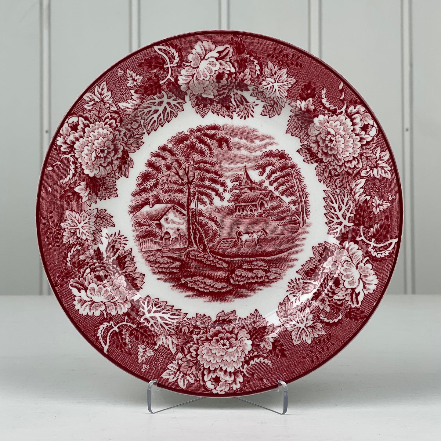 Kagetallerken, Engelsk fajance