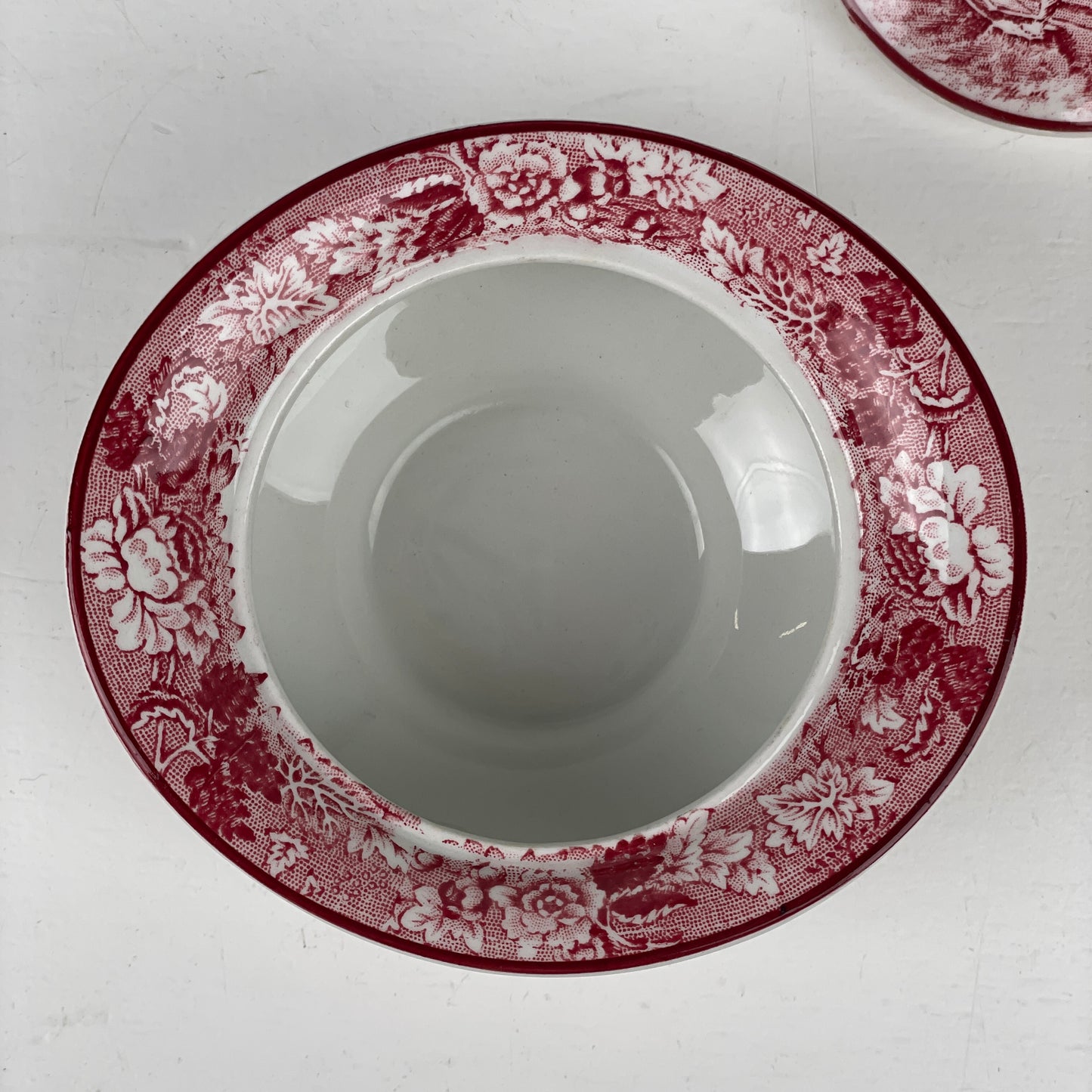 Sæt, Sukkerskål og flødekande, Engelsk fajance