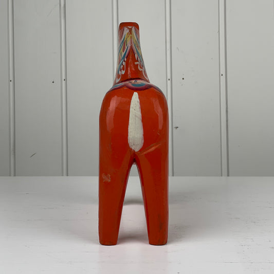 Stor svensk “Dalahäst”, 24,5 cm.
