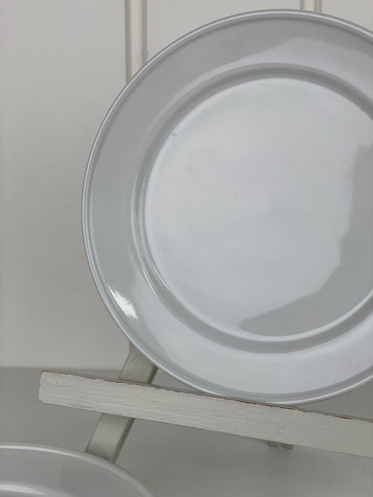 Royal Copenhagen hvidpot kagetallerken