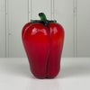 Glaskunst, rød peberfrugt