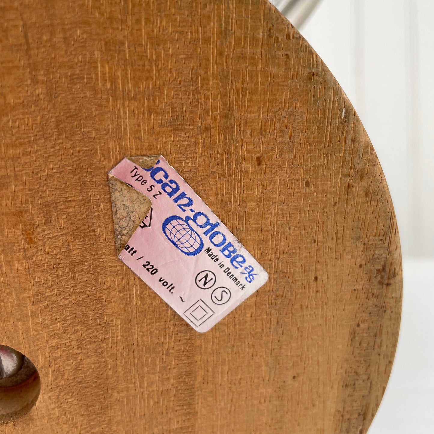 Vintage globus med lys, Scan-Globe A/S