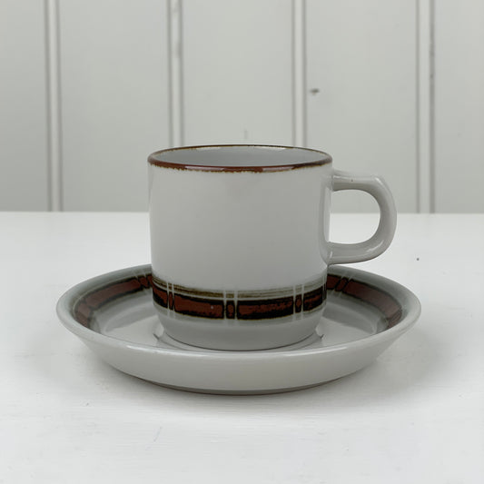 Kaffekop med underkop, “Selandia”, Desiree