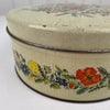 Vintage kagedåse med blomstermotiver, Glud & Marstrand