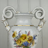 Stor antik håndmalet vase