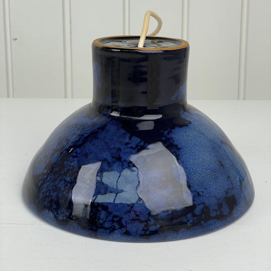 Glaseret keramik lampe/pendel