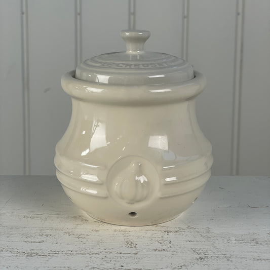 Le Creuset hvidløgskrukke