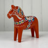 Stor svensk “Dalahäst”, 24,5 cm.
