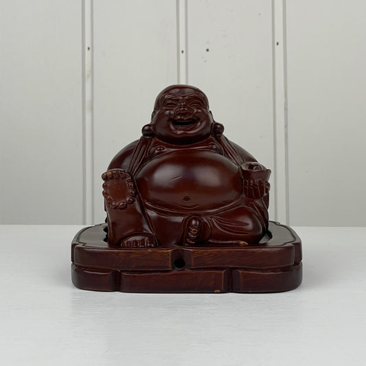 Træfigur, Happy Buddha