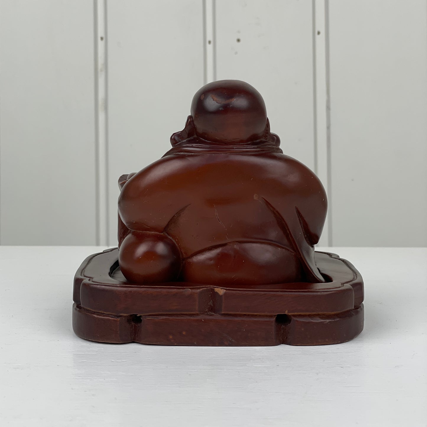 Træfigur, Happy Buddha