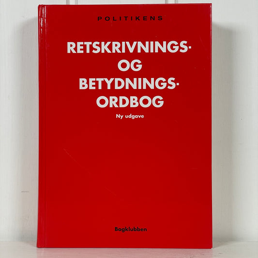 Retskrivnings- og betydnings-ordbog