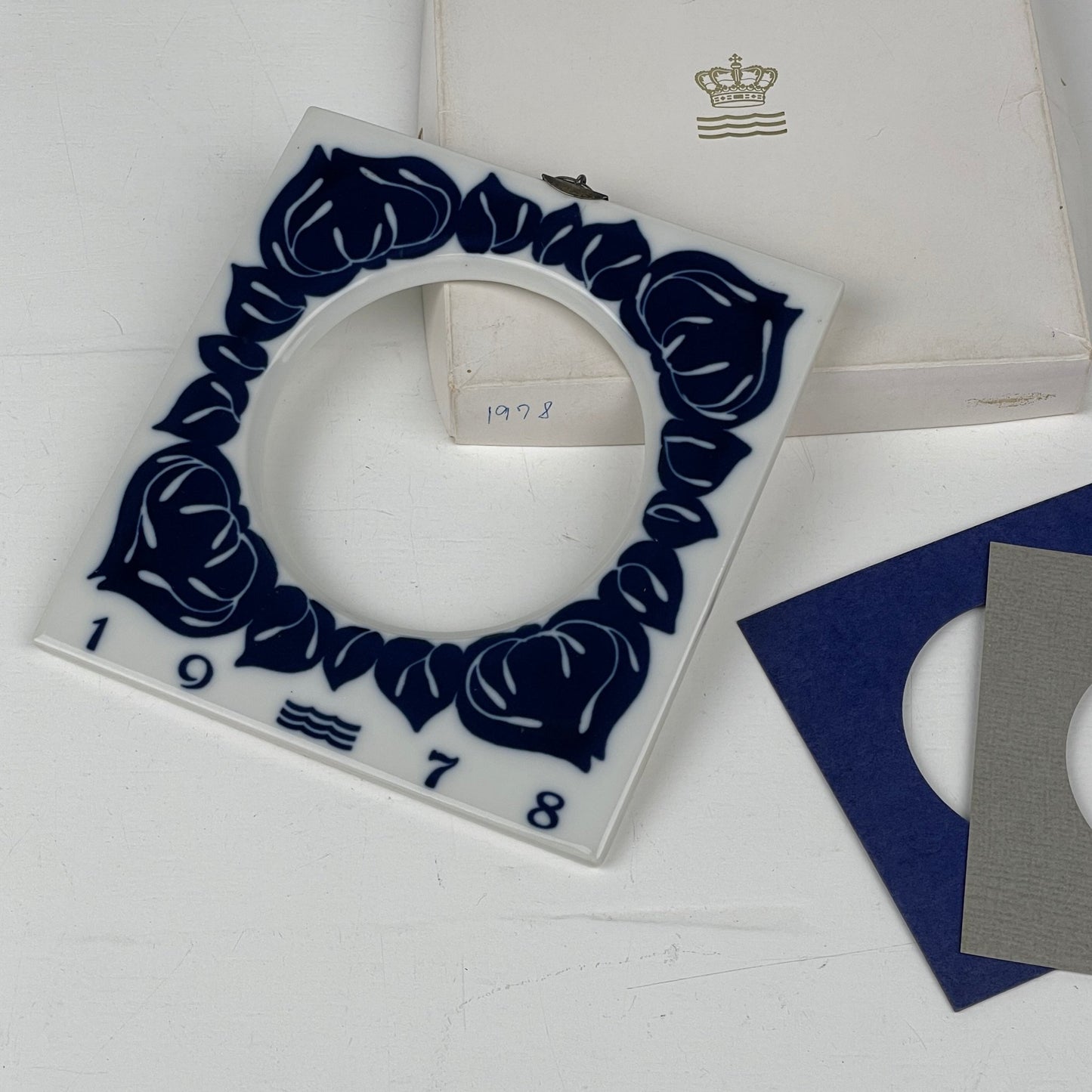 Årsramme, 1978, royal Copenhagen - Mission Afrika Genbrug