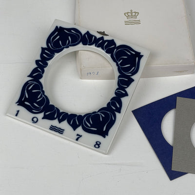 Årsramme, 1978, royal Copenhagen