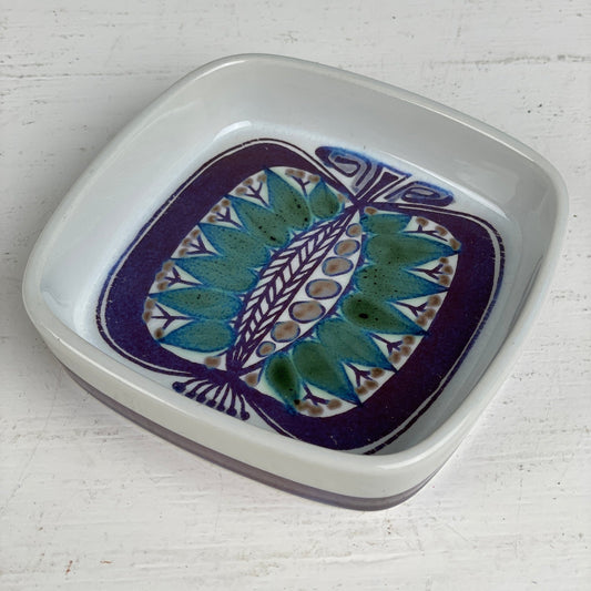 Aluminia/Royal Copenhagen Tenera - serie fajanceskål/smørbrik - Mission Afrika Genbrug