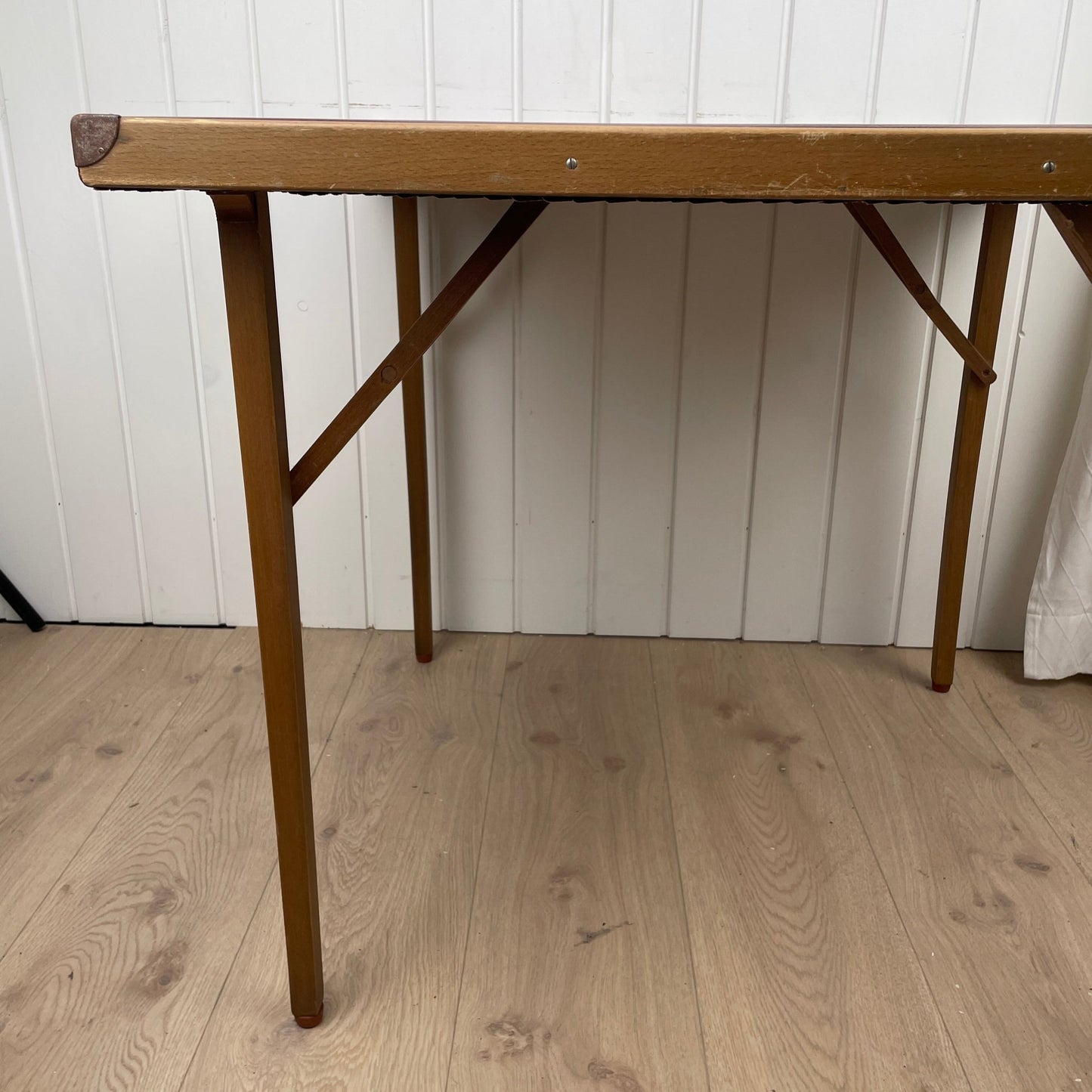 Antik klapbord / spillebord / bridgebord - Mission Afrika Genbrug