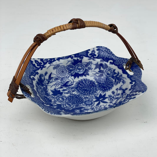 Asiatisk vintage porcelænsskål - Mission Afrika Genbrug