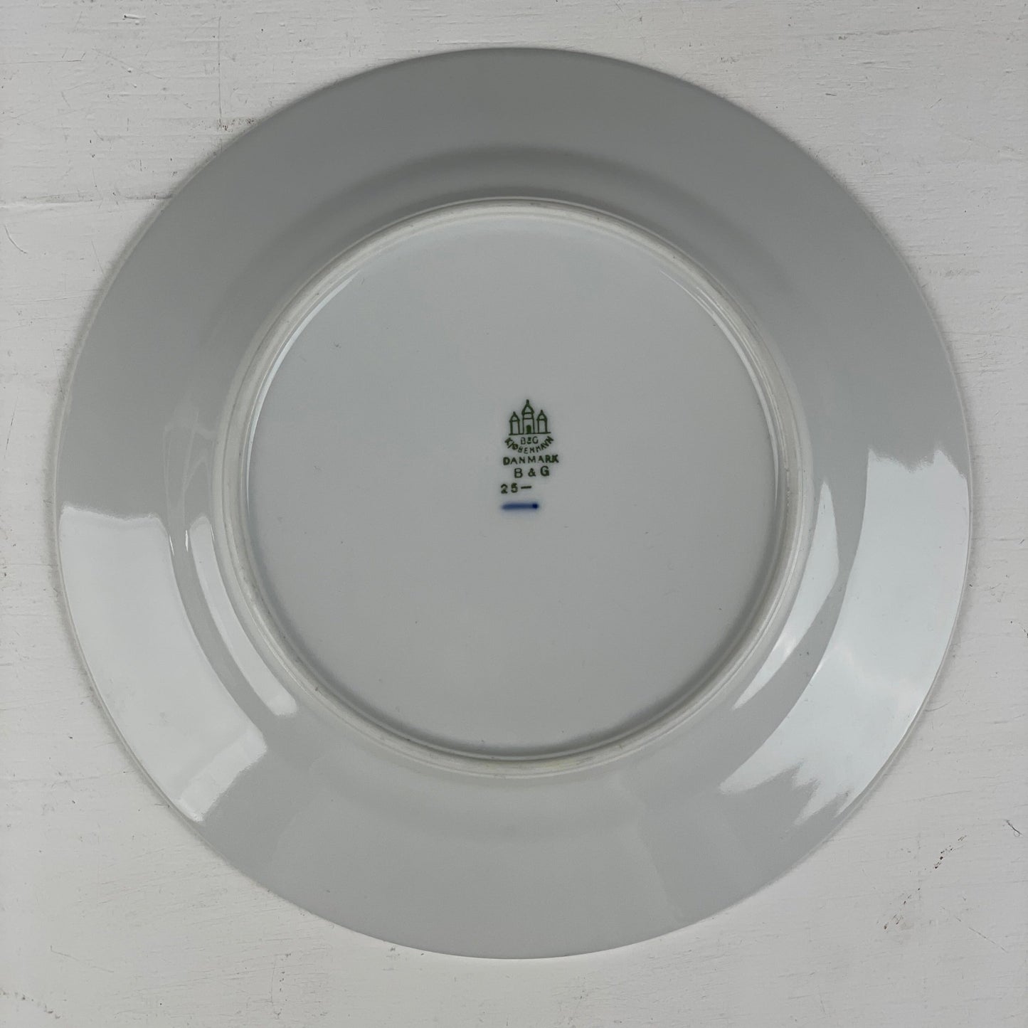 Bing & Grøndahl, Julerose Middagstallerken - Mission Afrika Genbrug