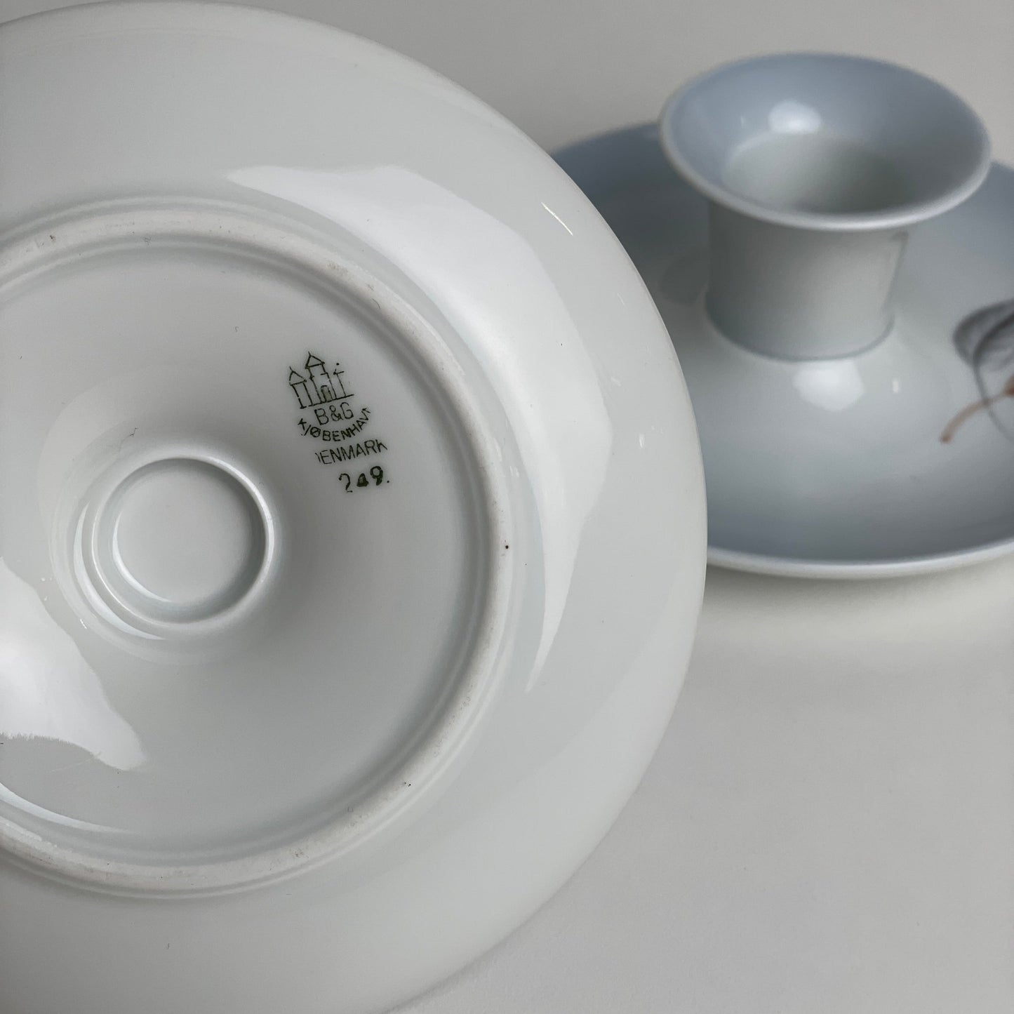 Bing og Grøndahl Løvfald lysestage - Mission Afrika Genbrug