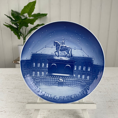 Bing og Grøndahl juleplatte 1970. 22,5cm