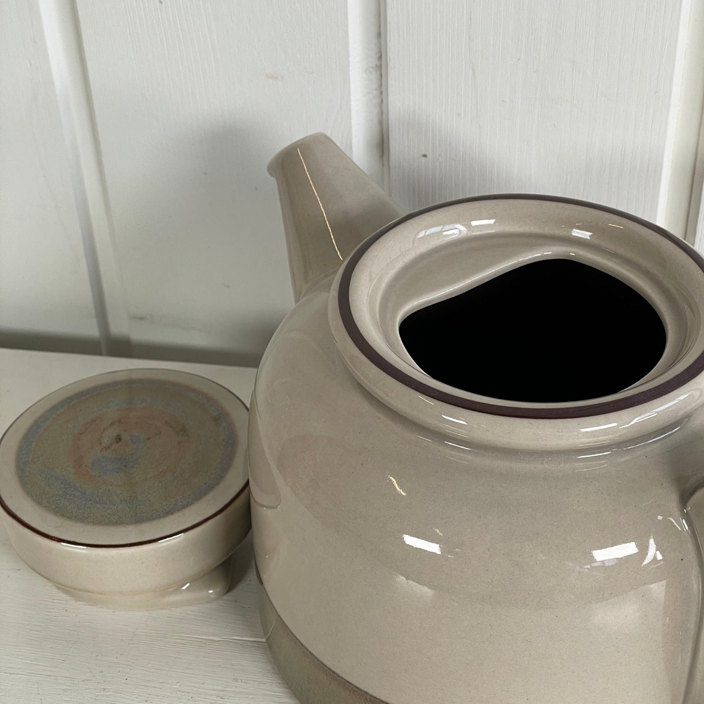 Bing og Grøndahl ”Peru” keramik tepotte/kande - Mission Afrika Genbrug