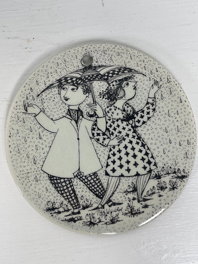 Bjørn Wiinblad mini platter Ø9cm - April