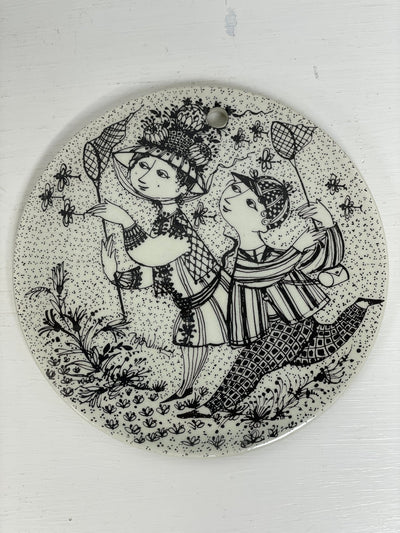 Bjørn Wiinblad mini platter Ø9cm - August