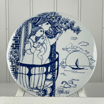 Bjørn Wiinblad Morgen, Middag, Aften platter - Morgen