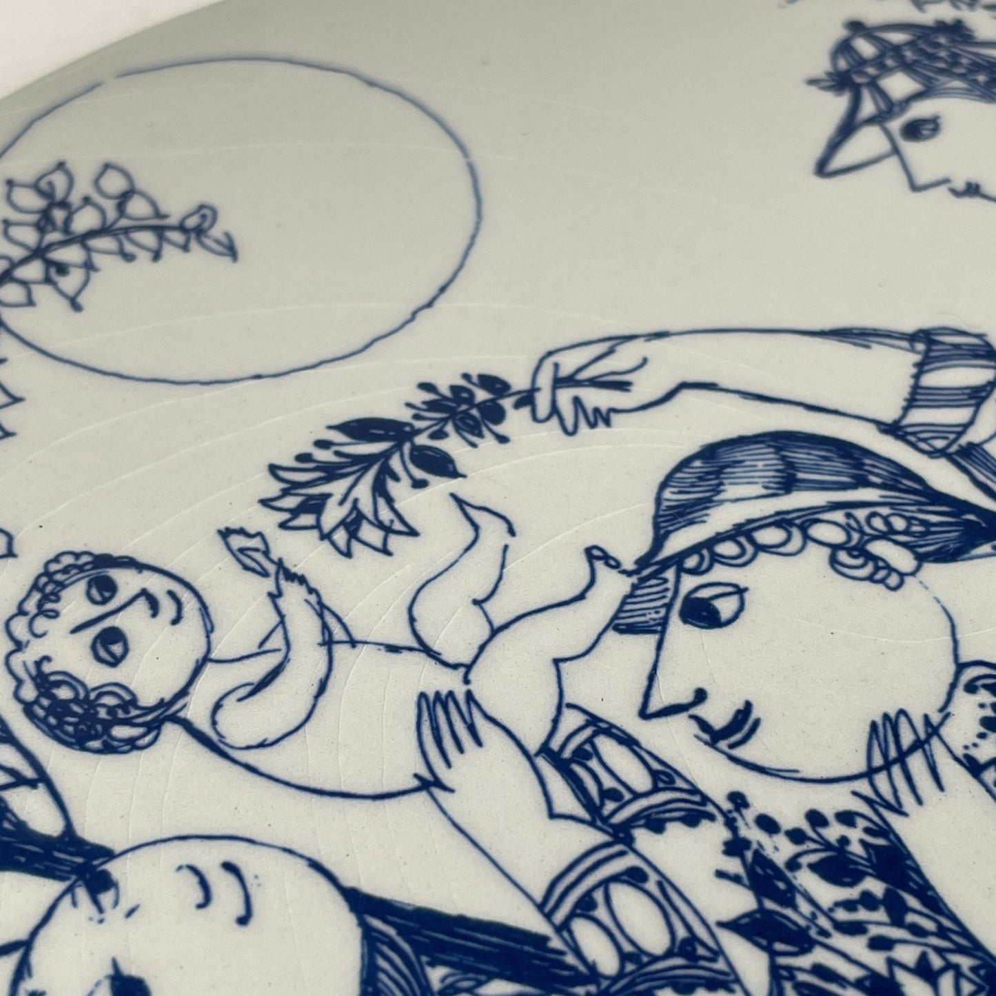 Bjørn Wiinblad “Morgen, Middag, Aften” platter - Mission Afrika Genbrug