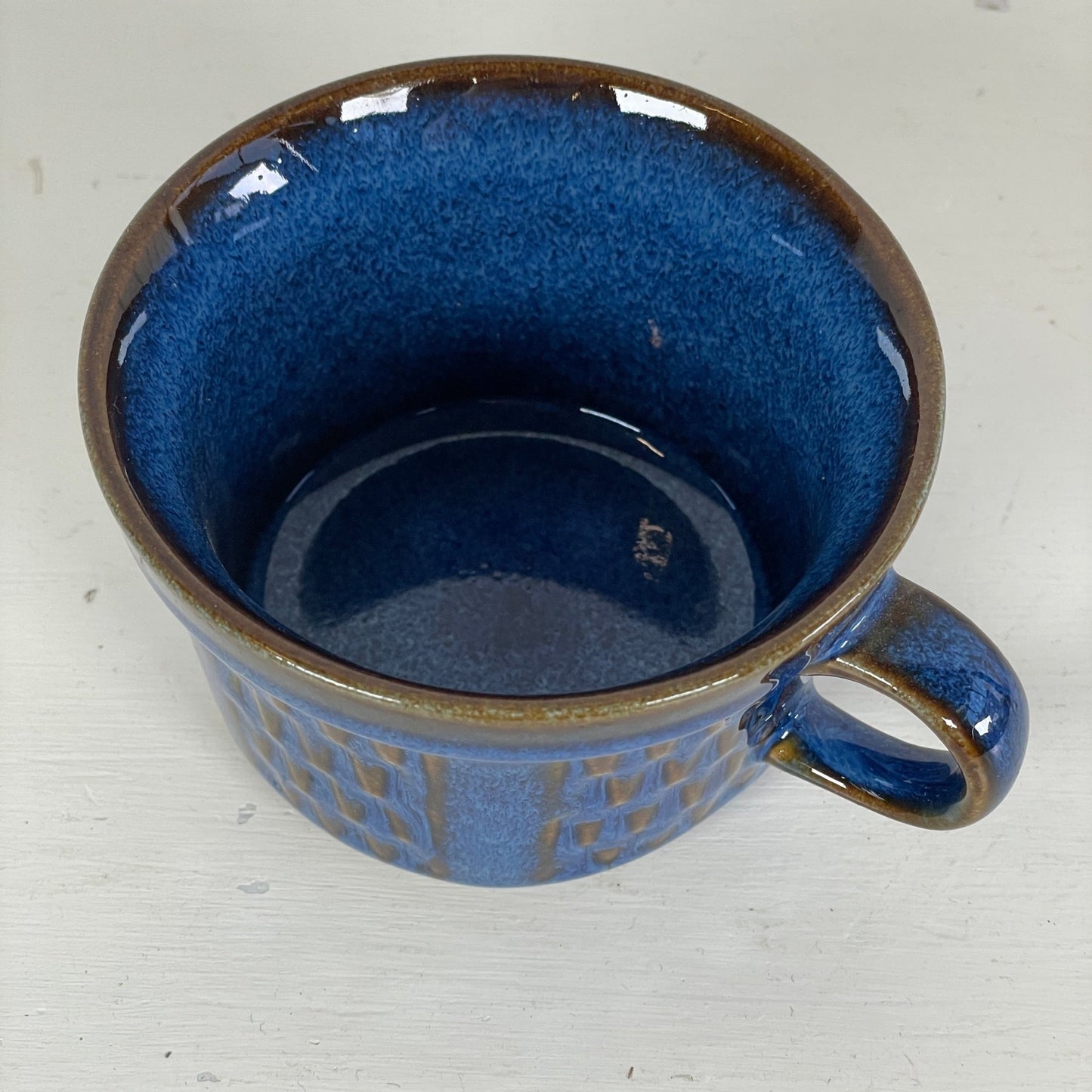 Bornholm Søholm Granit kop+underkop - Mission Afrika Genbrug