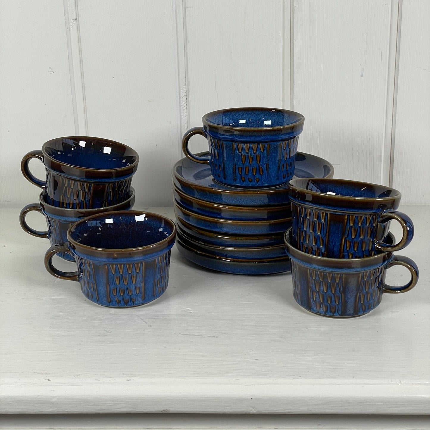 Bornholm Søholm Granit kop+underkop - Mission Afrika Genbrug