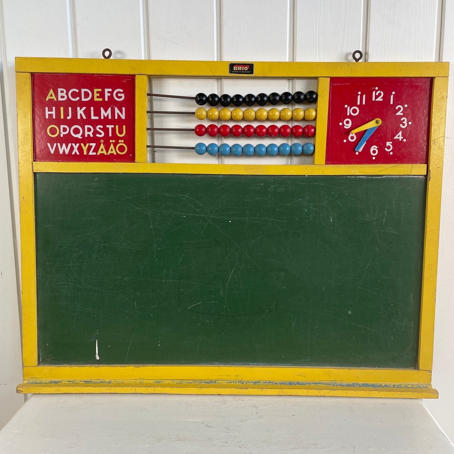 BRIO retro lærings kridttavle - Mission Afrika Genbrug