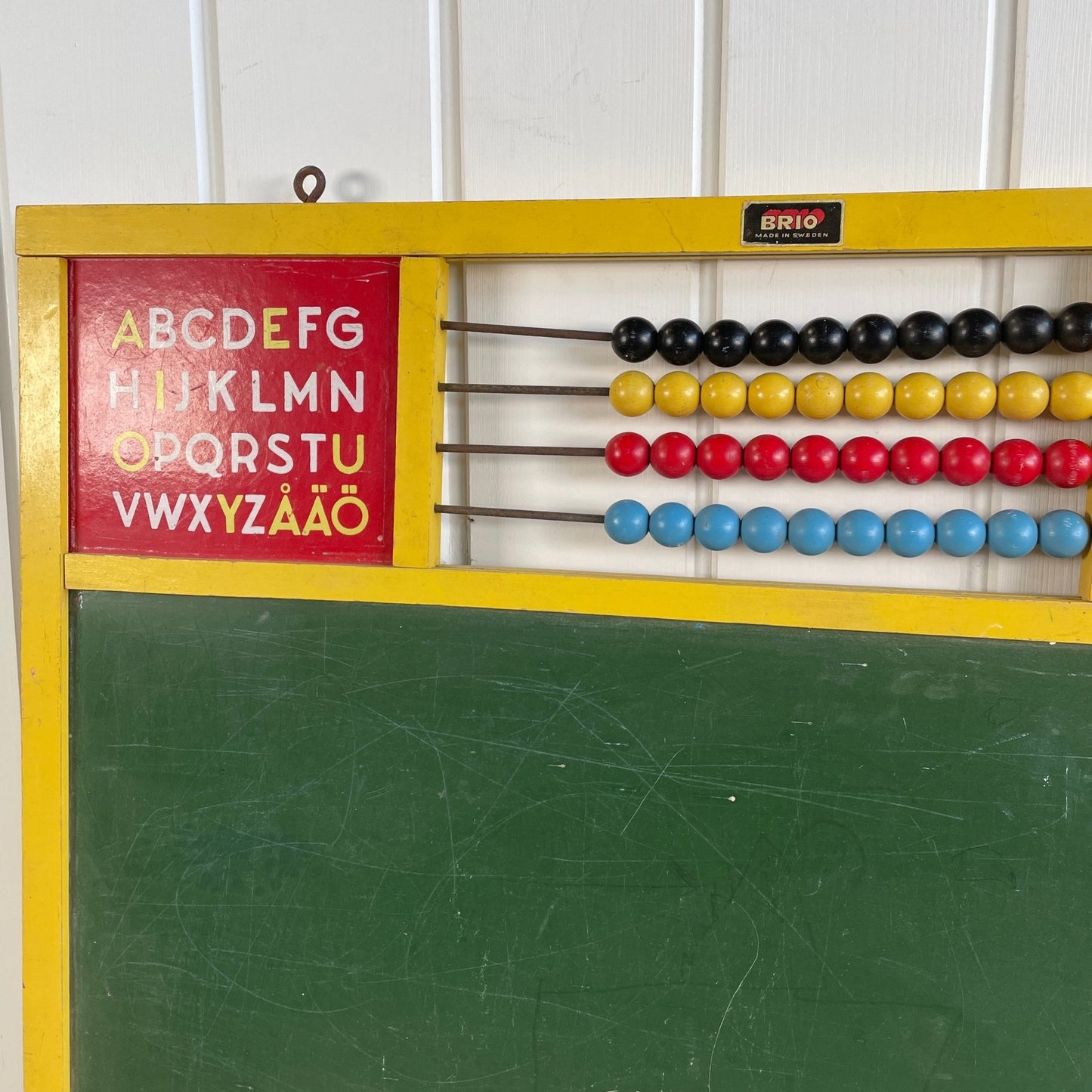 BRIO retro lærings kridttavle - Mission Afrika Genbrug