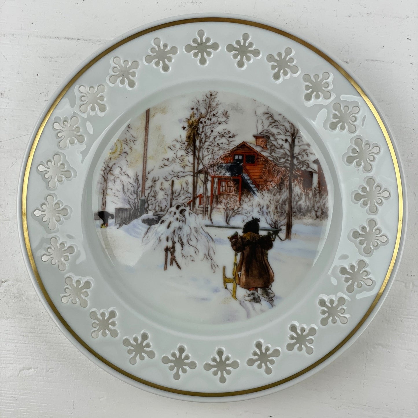 Carl Larsson platter, Bing & Grøndahl - Mission Afrika Genbrug