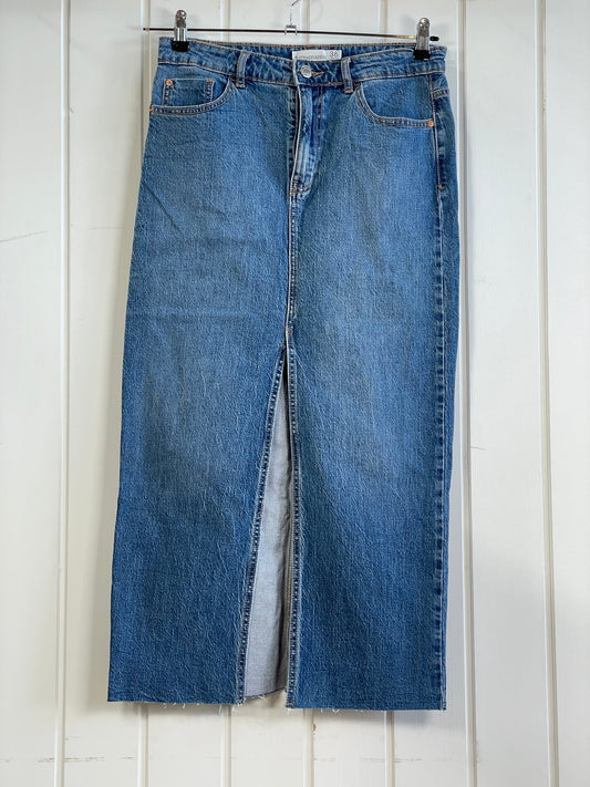 Denim nederdel str 38 - Mission Afrika Genbrug